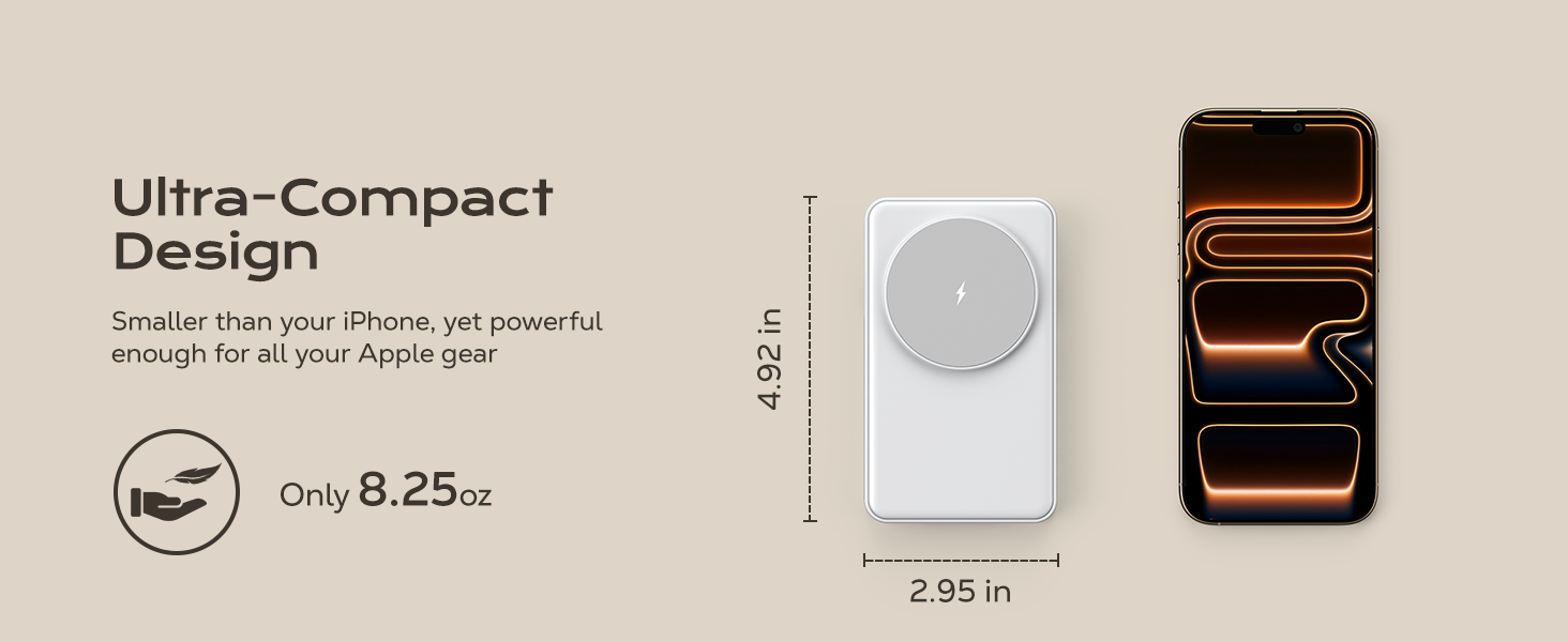 compact apple wireless charger