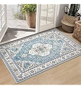Ciicool Washable Vintage Area Rug, 2x3ft Small Boho Rug, Ultra Soft Rugs for Entryway, Non-Slip E...