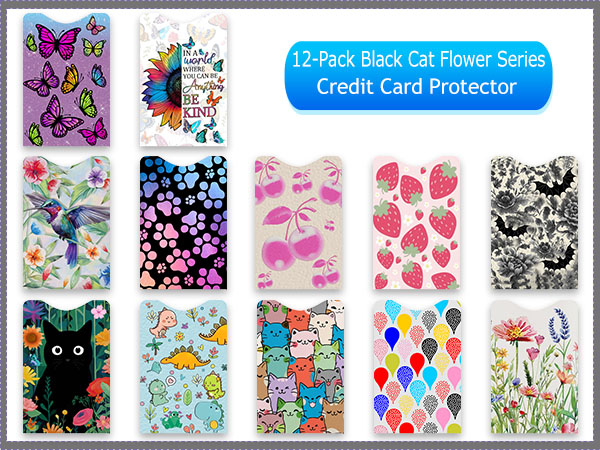 SMOQYKBW 12 PCS RFID Blocking Sleeves