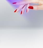 krofaue U V Nail Lamp for Gel X - Flash Cure Lamp Dual-Light Gel X U V Light with 6× Magnifier 4-...