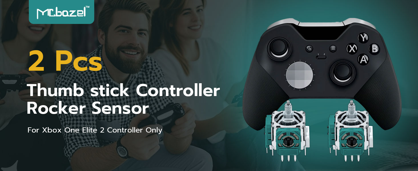 2Pcs 3D Thumb stick Controller Rocker Sensor