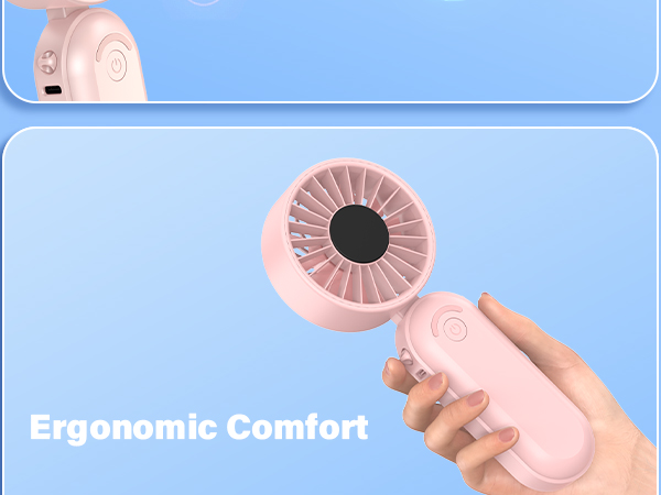 palm size small fan