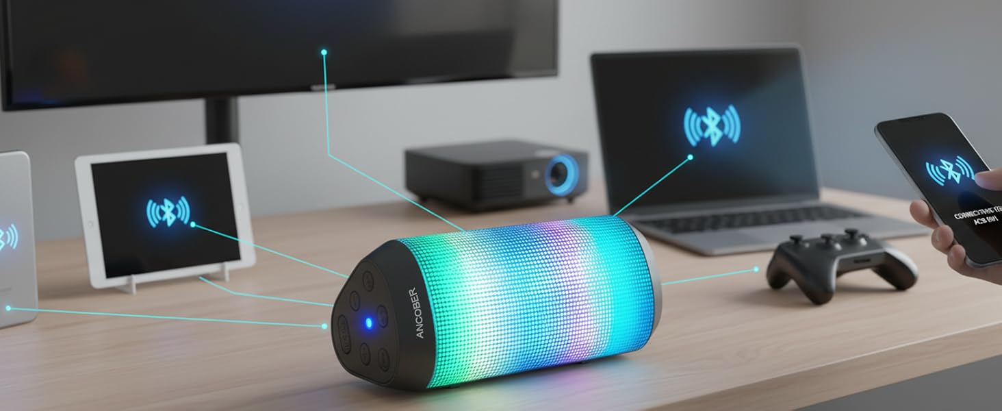 Compatible with cellphone, tablets, laptop, computers,TVs, etc. and stable and fast connection