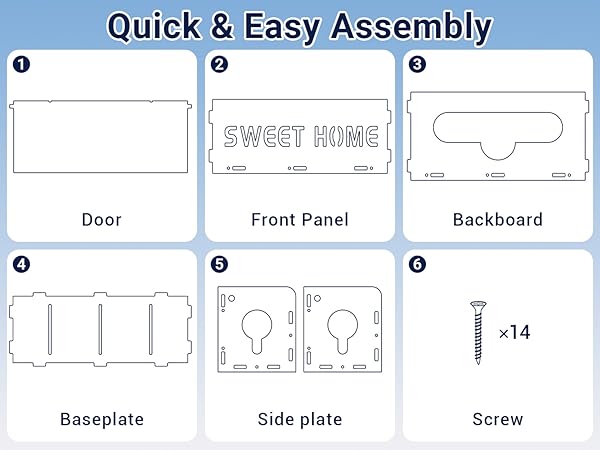 Cable Management Organizer Box