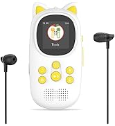 32GB MP3 Player with Bluetooth,Portable Music Player as Gifts for Kids Built-in HD Speaker Suppor...