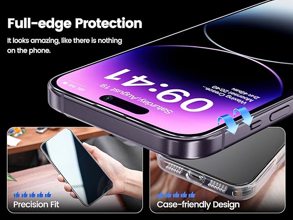iphone 14 pro max privacy screen protector