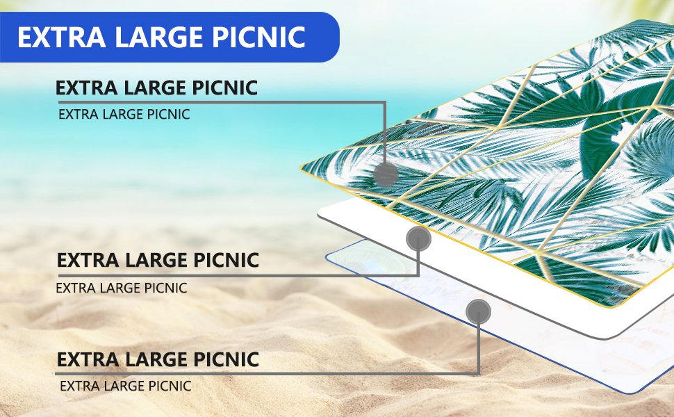 Picnic Blanket Waterproof 
