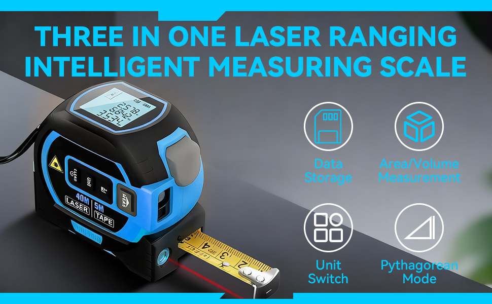 The Ruler 3-in-1 Measuring Tape