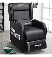 LEMBERI Gaming Recliner Chair for Adults, PU Leather Home Theater Seating Video Game Chairs for L...