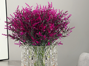 Artificial shrubs plants in lush green sustain the sunlight of spring for you in any time