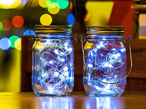 mason jar lights solar powered