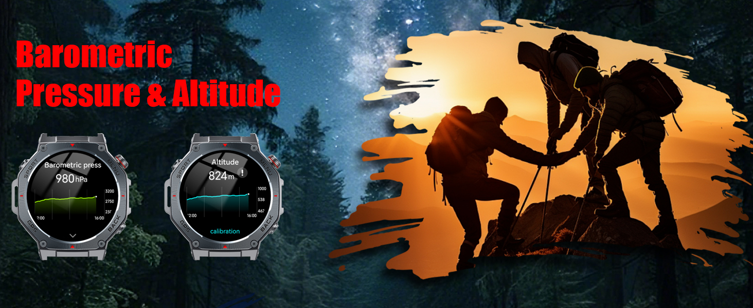 Compass smart Watch