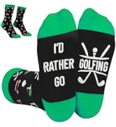 Eiohiuy Funny Golf Socks For Men-Gifts For Golfers Outdo Or Sports And Golf Enthusiasts-Stocking ...