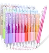 DUULEMANG 36 Colors Erasable Gel Pens, Retractable Erasable Pens Clicker, Make Mistakes Disappear...