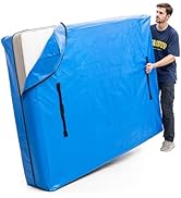 TAILI KING Mattress Bags for Moving and Storage, Heavy Duty Moving Supplies Mattress Cover with R...