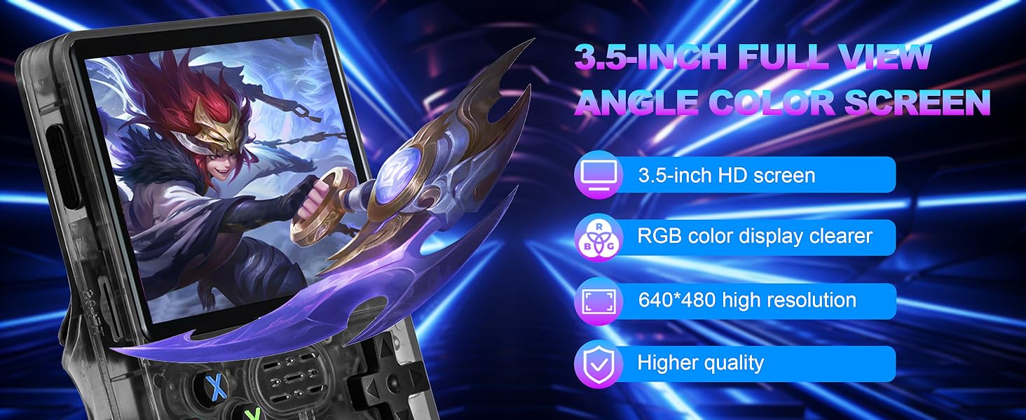 R36S Handheld Game Console