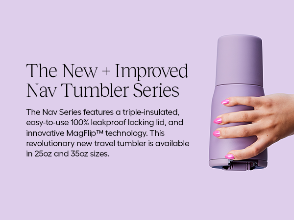 New and improved tumbler brumate nav water bottle tumbler