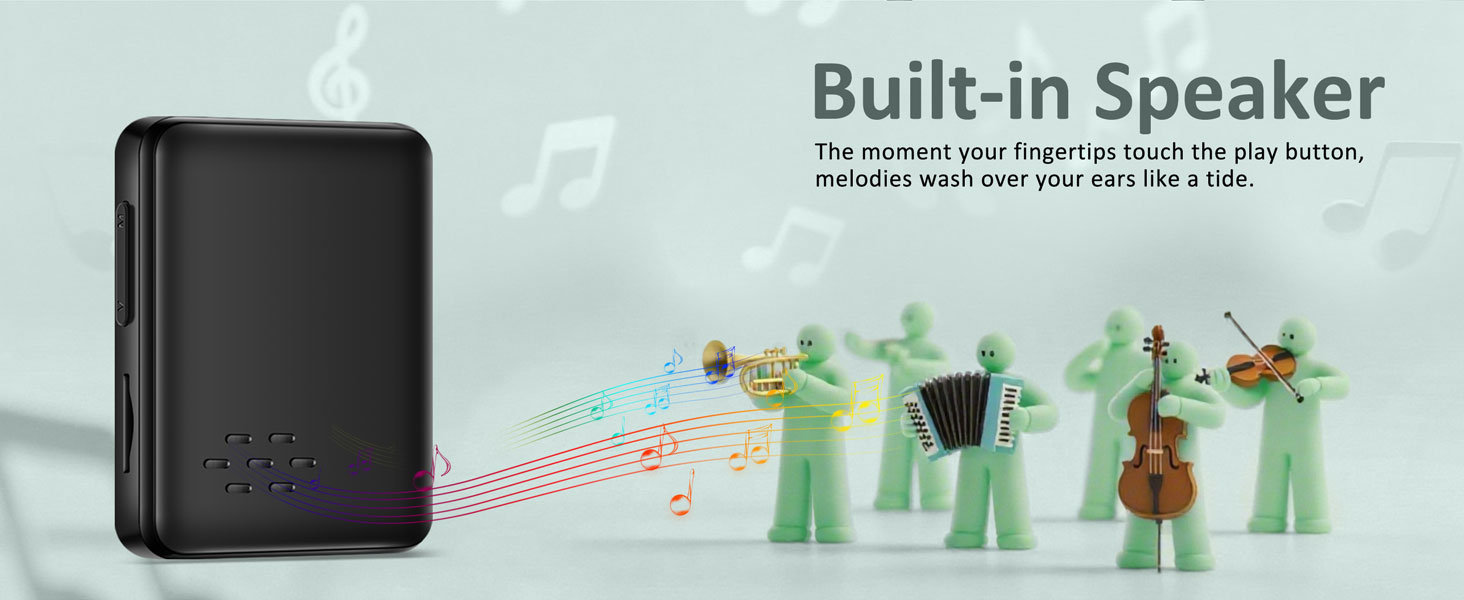 mp3 player with speaker