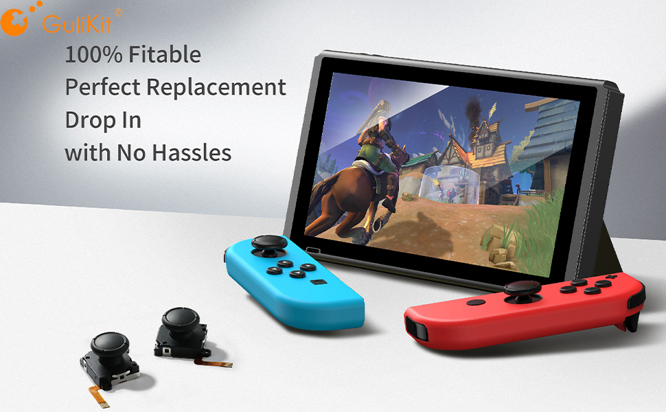 GuliKit TMR Joystick Replacement for Joycon
