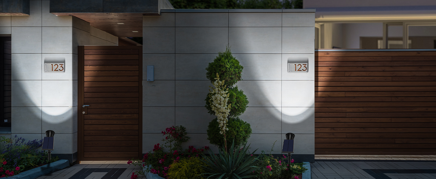 solar spotlights outdoor