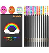 Easter Basket Stuffers for Teens,12-Color Rainbow Pencils, Jumbo Colored Pencils for Coloring, Dr...