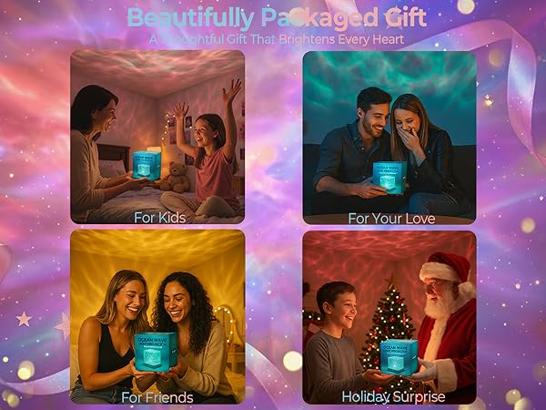 water ripple projector light battery powered