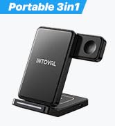 portable wireless charging station for apple