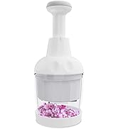 Food Chopper, Handheld Veggie Chopper for Vegetable, Onion, Garlic, Nut, Hand Vegetable Cutter, D...