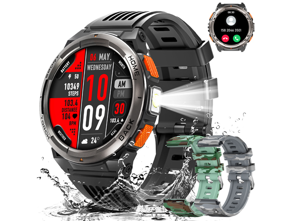 Military Smart Watch for Men