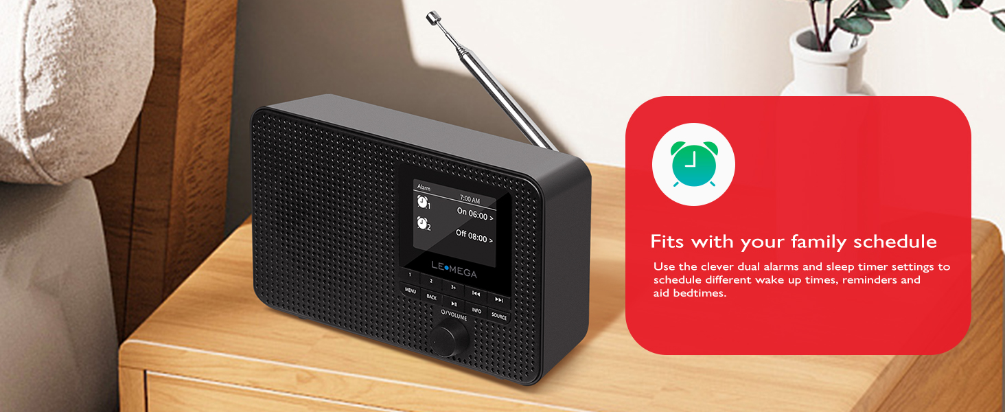" compact radios &amp; stereos,best wifi radio" " digital radio am fm bluetooth"