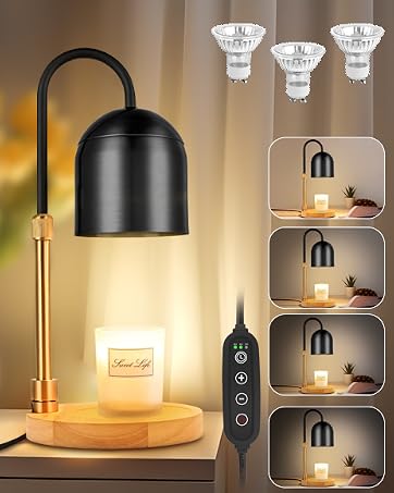 Candle Warmer Lamp with Timer