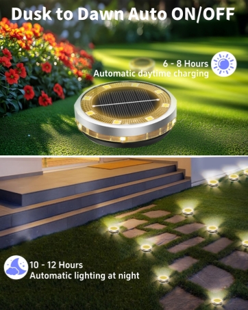 outdoor solar lights for yard