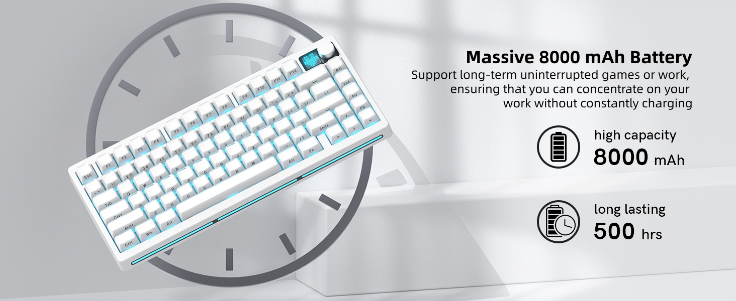 MT75 75% Wireless Mechanical Gaming Keyboard, Keyboard custom