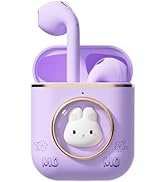 YLFASHION Wireless Earbuds Cartoon, Bluetooth 5.4, IPX4 Waterproof, Built-in Mic, Fit for Sport, ...