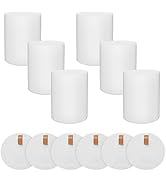 6 Pack 3.7" High Base Pre-Motor Foam Filters. Replacement Parts Kits Fit For Shark AI AV2511AE AV...