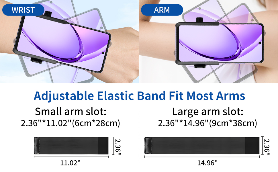 wrist phone holder