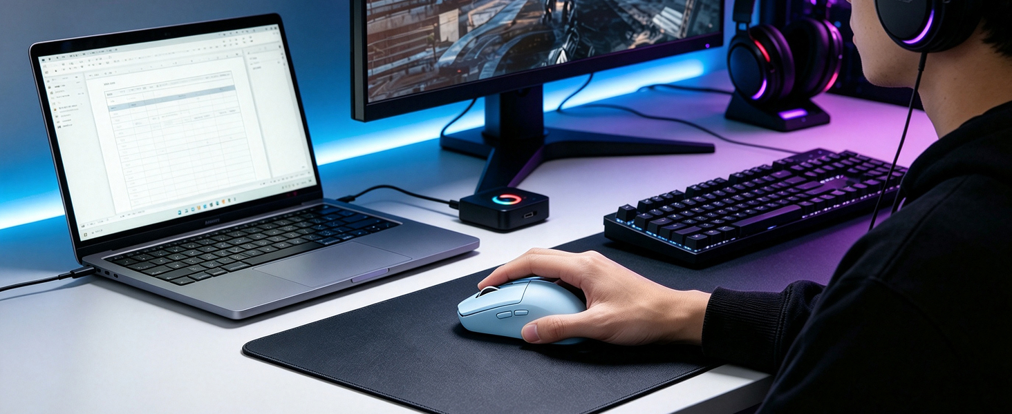 wireless gaming mouse