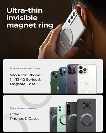 car mount for iPhone magsafe magnetic Phone holder for car