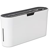 Paper Shredder for Home Office, White Compact Design, 2 Sheet Crosscut Paper, 10 Mins Running Time