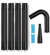 Sealegend Gutter Cleaning Tools for 2-1/2 in. Wet/Dry Vacuum Cleaner, Shop Vac Hose Attachments f...
