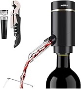 Electric Wine Aerator, Wine Dispenser Pump, Automatic Wine Pourer, Instant Wine Decanter, One-Tou...