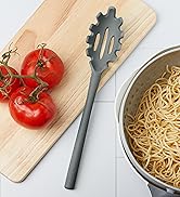 Tovolo Flex-core All Silicone Pasta Claw Charcoal Gray