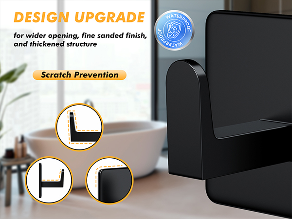 Upgraded design: wider opening, scratch-resistant, thickened structure, waterproof