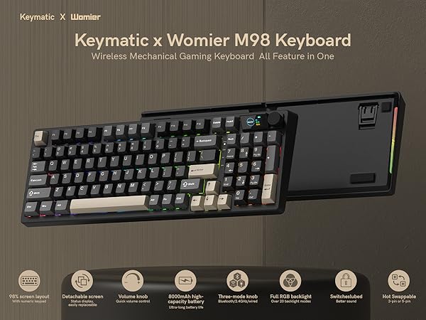 M98 Wireless Mechanical Keyboard