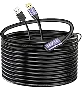 LDKCOK USB 2.0 Type A Male to A Female Active Repeater Extension Cable 30ft, High Speed 480 Mbps