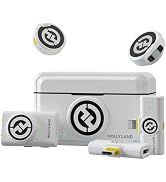 Hollyland Lark M2 Wireless Lavalier Microphone for iPhone/Android/Camera/PC/Laptop with Lightning...