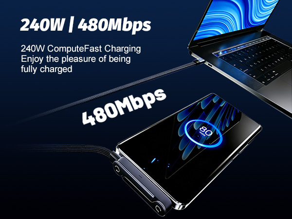 sideways phone charger