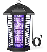 WowCatch Upgraded LED Bug Zapper Outdoor Indoor, Up to 50,000 Hours Lifespan (No Bulb Replacement...
