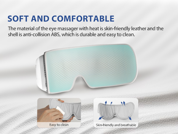 skin-friendly eye massager