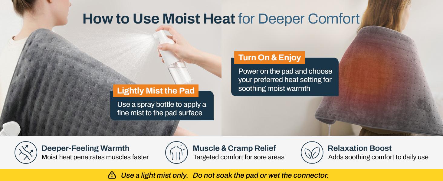 moist heat